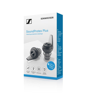 SoundProtex Plus. Tapones de protección auditiva de alta calidad, lavables y reutilizables